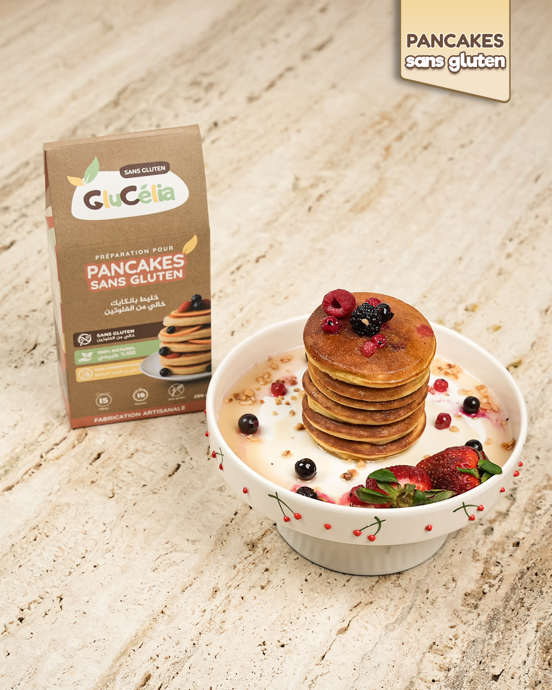 Pancakes sans gluten